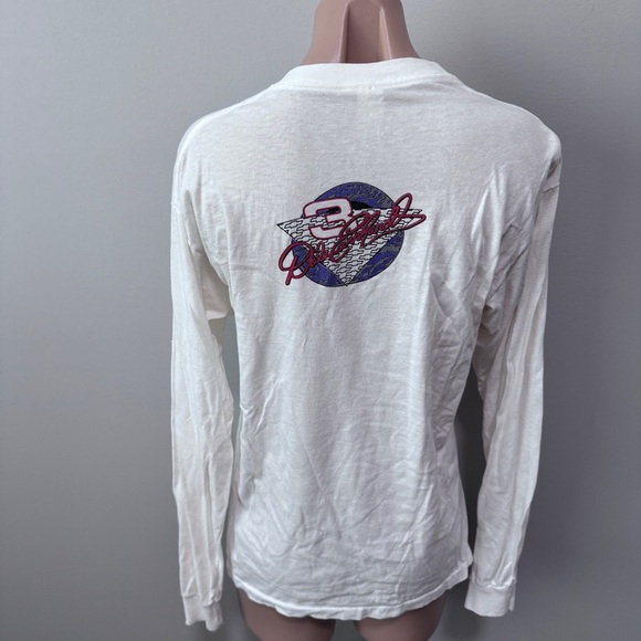 Dale Earnhardt 3 Racing Long Sleeve Tee Vintage Large 7 Time Winston Champion - Picture 3 of 5